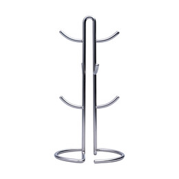 Estia Βαση για Κουπες Nickel απο Κραμα Ψευδαργυρου 6 Θεσεων