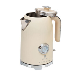 Estia Βραστηρας Retro Epoque Ανοξειδωτος 2200w 1.7lt Κρεμ