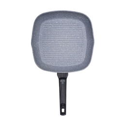 Estia Γκριλιερα Cuisson Αντικολλητικη Πρεσσαριστου Αλουμινιου 28cm