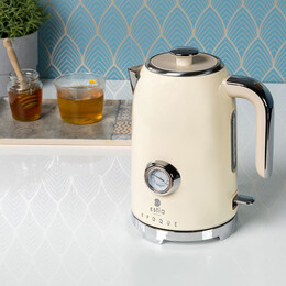 Estia Βραστηρας Retro Epoque Ανοξειδωτος 2200w 1.7lt Κρεμ