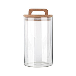 Estia Δοχειο Αποθηκευσης Acacia Γυαλινο 1000ml 10x10x19cm