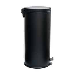Estia Καδος Απορριματων Classic Soft Close 30lt ματ Μαυρος