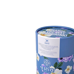 Estia Θερμος Coffee mug Save the Aegean 350ml Garden Blue