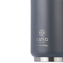 Estia Θερμος Travel cup Save the Aegean 300ml Fjord Grey