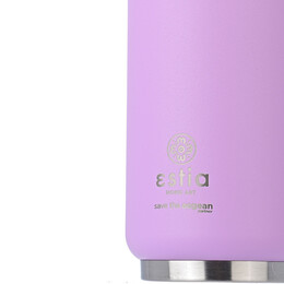 Estia Θερμος Travel cup Save the Aegean 300ml Lavender Purple