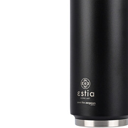 Estia Θερμος Travel cup Save the Aegean 500ml Midnight Black