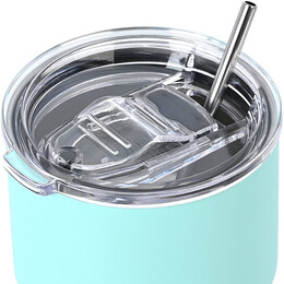 Estia Θερμος mug Lite Save the Aegean 400ml Bermuda Green