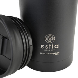 Estia Θερμος Travel mug Save the Aegean 500ml Midnight Black