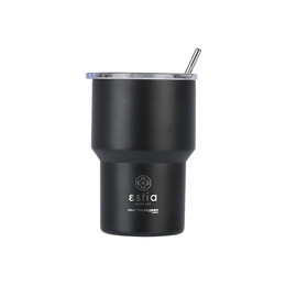 Estia Θερμος mug Lite Save the Aegean 4000ml Midnight Black