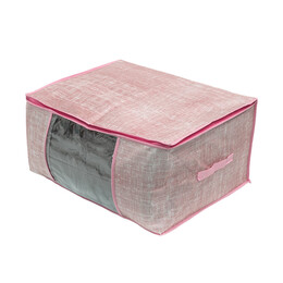 Estia Θηκη Αποθηκευσης Coral non Woven Υφασματινη με Διπλο Φερμουαρ 60x45x30cm