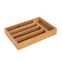 Estia Θηκη Συρταριου για Μαχαιροπιρουνα Bamboo Essentials 5 Θεσεων 33x23x4.5cm