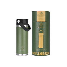 Estia Θερμος Travel Chug Save the Aegean 500ml Forest Spirit