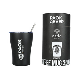 Estia Θερμος Coffee mug Paok bc Edition 350ml