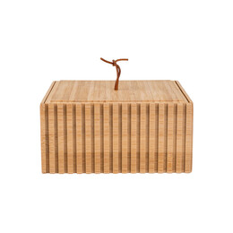 Estia Κουτι Αποθηκευσης και Οργανωσης Bamboo Essentials 15x15x7cm