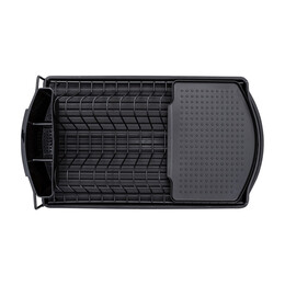 Estia Πιατοθηκη Studio Μεταλλικη 47χ26cm Μαυρη