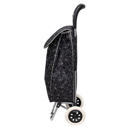 Estia Καροτσι Λαϊκης lux Υφασματινο 36lt Black