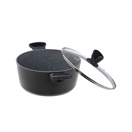 Estia Κατσαρολα Cuisson Αντικολλητικη Πρεσσαριστου Αλουμινιου 24cm
