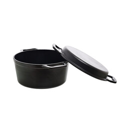 Estia Κατσαρολα Iron 2 σε 1 Μαντεμενια  25cm με Καπακι-Τηγανι