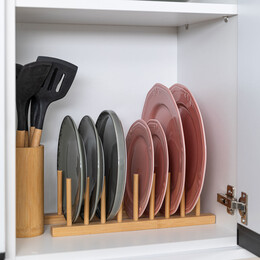 Estia Πιατοθηκη Bamboo Essentials Αναδιπλουμενη 2 Επιπεδων