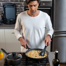 Estia Κατσαρολα Magma Αντικολλητικη Πρεσσαριστου Αλουμινιου 28cm 6.8lt