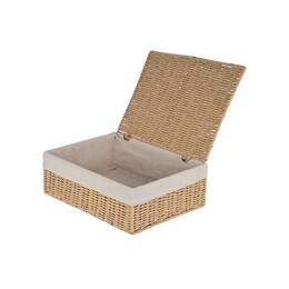 Estia Κουτι Αποθηκευσης & Οργανωσης Botanica 32x24x12cm με Εσωτερικη Επενδυση & Καπακι