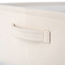 Estia Κουτι Αποθηκευσης & Οργανωσης Ivory 13.5x12.5x10.5cm me Χερουλια