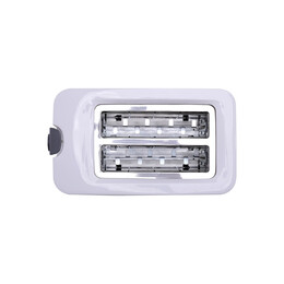 Estia Φρυγανιερα Gusto White 2 Θεσεων με 7 Επιπεδα Ψησιματος 750w Λευκη