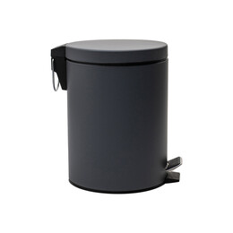 Estia Χαρτοδοχειο Μπανιου Classic Soft Close 5lt ματ Γκρι