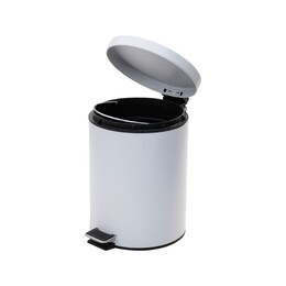 Estia Χαρτοδοχειο Μπανιου Classic Soft Close 5lt ματ Λευκο