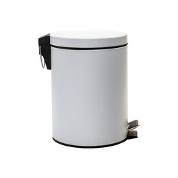 Estia Χαρτοδοχειο Μπανιου Classic Soft Close 5lt ματ Λευκο