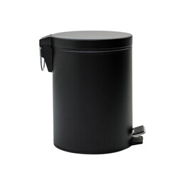 Estia Χαρτοδοχειο Μπανιου Classic Soft Close 5lt ματ Μαυρο