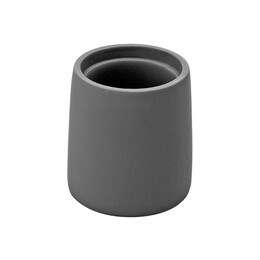 Estia Ποτηρακι Μπανιου Cement Ρητινης Γκρι