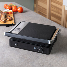 Estia Σαντουιτσιερα Γκριλιερα Toast & Grill 4 Θεσεων 2000w με Αποσπωμενες Πλακες & Θερμοστατη
