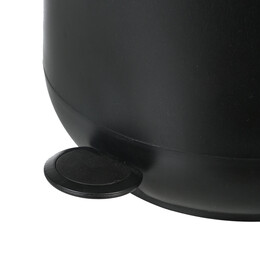 Estia Χαρτοδοχειο Μπανιου Fjord Soft Close 5lt Black