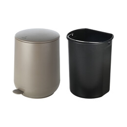 Estia Χαρτοδοχειο Μπανιου Fjord Soft Close 5lt Driftwood