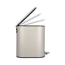 Estia Χαρτοδοχειο Μπανιου Slim Soft Close 5lt ματ Taupe