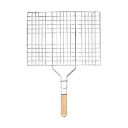 Estia Σχαρα Ψησιματος Barbecue Μεταλλικη 60x40cm με Ξυλινη Λαβη