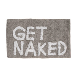 Estia Ταπετο Μπανιου get Naked Βαμβακερο 80x50cm Γκρι