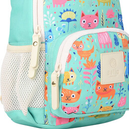 Estia Τσαντα Πλατης Παιδικη 6lt Feline Foliage