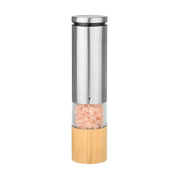 Estia Μυλος για Αλατι/πιπερι Bamboo Essentials Ηλεκτρικος