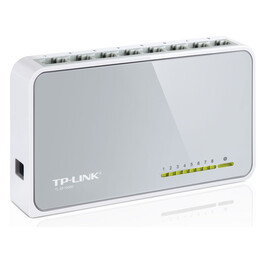 Tp-Link Desktop Switch tl-Sf1008d, 8-Port 10/100mbps, Ver. 8.2