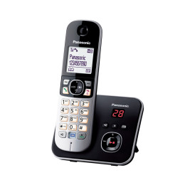 Ασύρματο Τηλέφωνο Panasonic kx-Tg6821gb Black (kx-Tg6821gb) (Pankx-Tg6821gb)