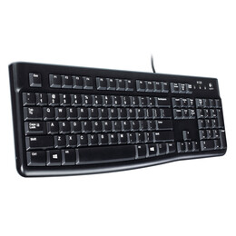 Logitech K120 Keyboard gr (Black, Wired) (Logk120)