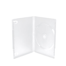 Mediarange dvd Case  for 1 Disc 14mm Frosted/transparent (Mrbox25-m)