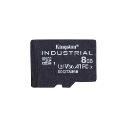 Kingston Industrial Microsdhc 8gb Class 10 u3 v30 a1 uhs-i (Sdcit2/8gb) (Kinsdcit2-8gb)