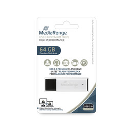Mediarange usb 3.0 High Performance Flash Drive, 64gb (Mr1901)