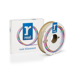 Real pla Wood 3d Printer Filament - Brown - Spool of 0.50kg - 1.75mm (Realplawood500mm175)
