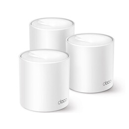 Tp-Link Deco x10 Ax1500 Whole Home Mesh wi-fi 6 System Dual Band (2.4 & 5ghz) (Deco X10(3-Pack) (Tpdecox10-3pack)