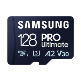 Samsung pro Ultimate Microsdxc 128gb Class 10 u3 v30 a2 uhs-i (mb-My128sa/ww) (Sammb-My128sa-ww)