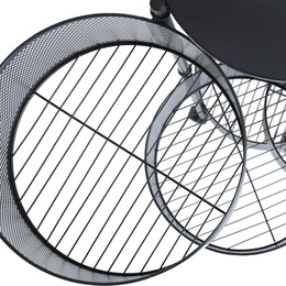 Estia Τρολει Κουζινας Μεταλλικο με 5 Συρταρια Μαυρο